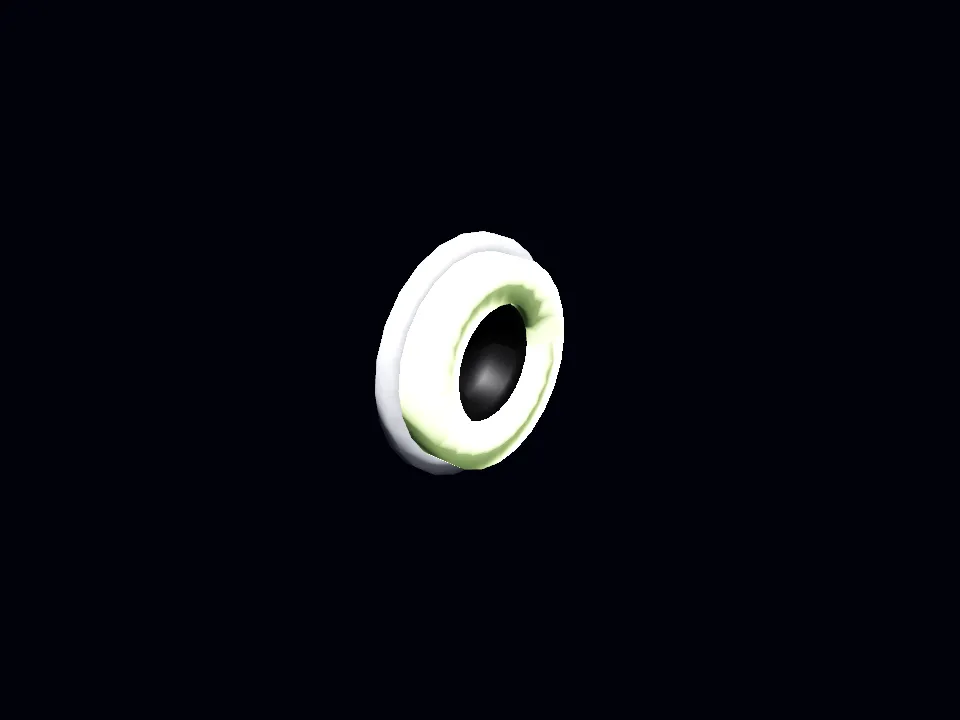 A green-ringed 3.5 millimeter socket.